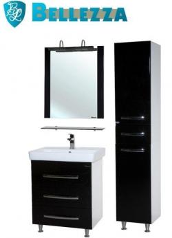 Мебель для ванной Bellezza Рокко 70 черная